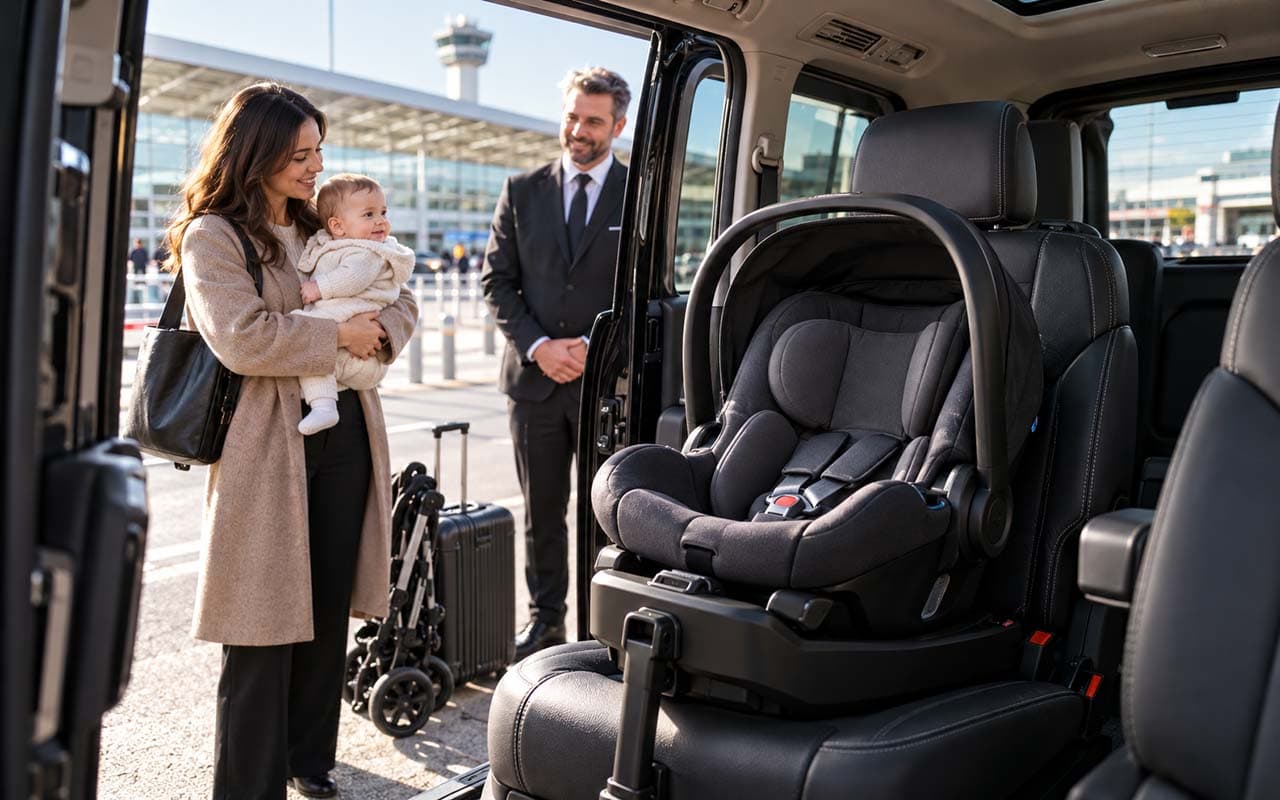 How to Book Your Taxi with Baby Seat: Travel Safely and Comfortably with Jewel Cars