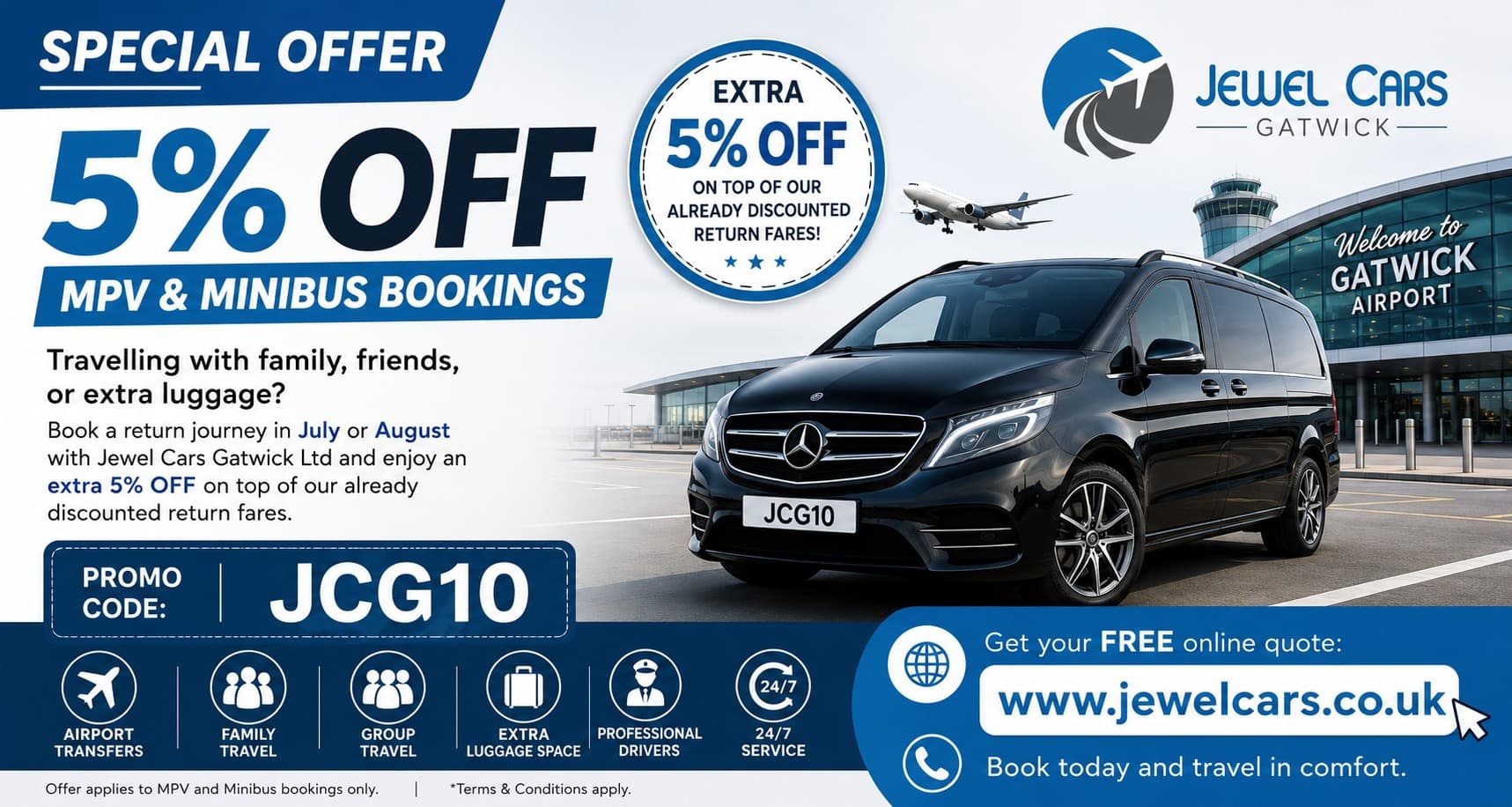 MPV & Minibus Summer Offer