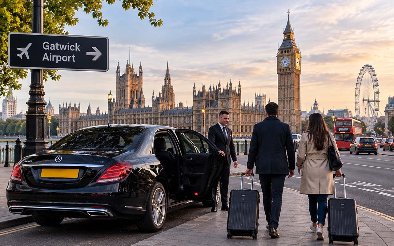 How Much Is a Taxi From Gatwick Airport to London?